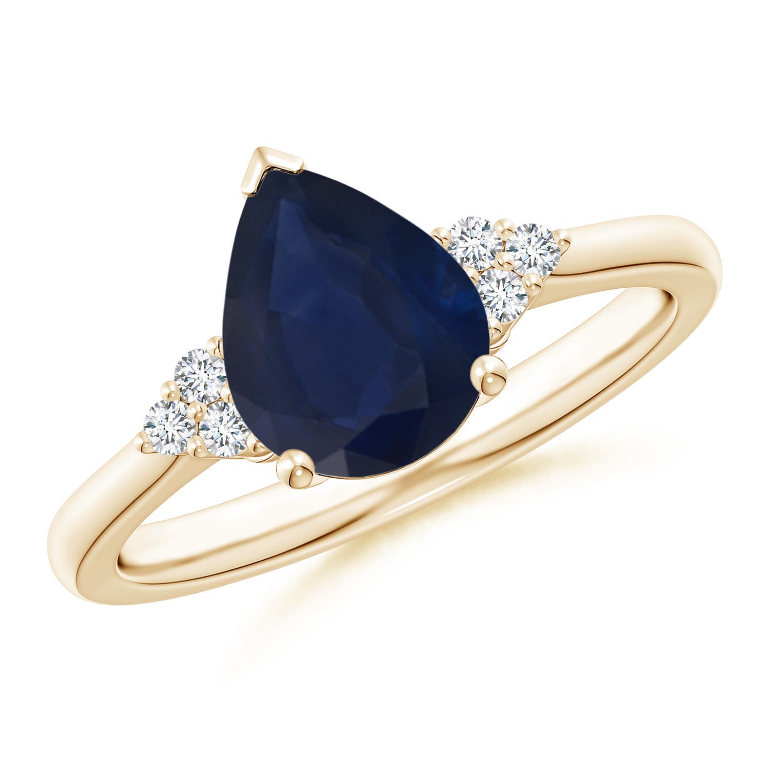 A - Blue Sapphire / 1.83 CT / 14 KT Yellow Gold