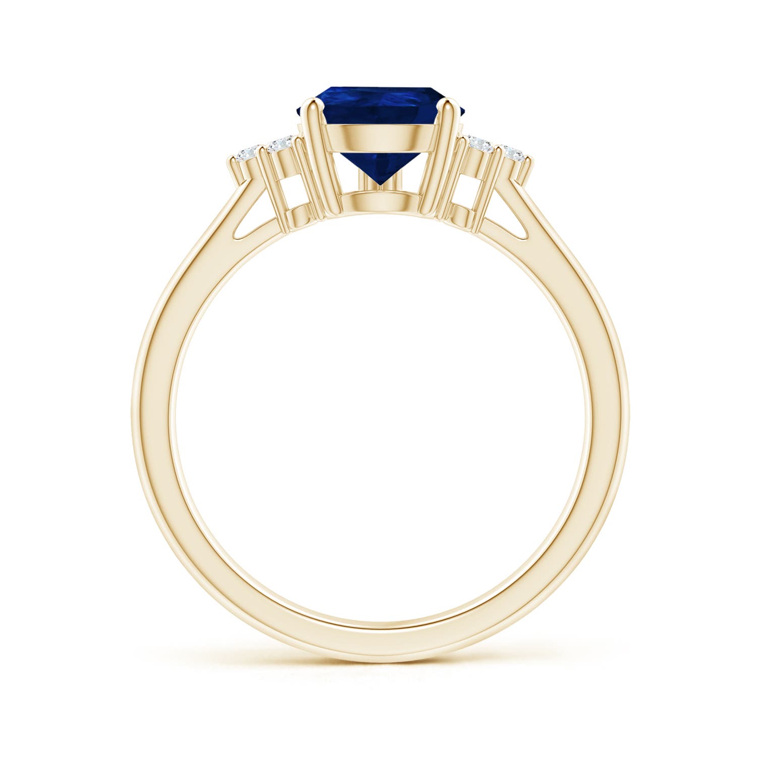 AA - Blue Sapphire / 1.83 CT / 14 KT Yellow Gold