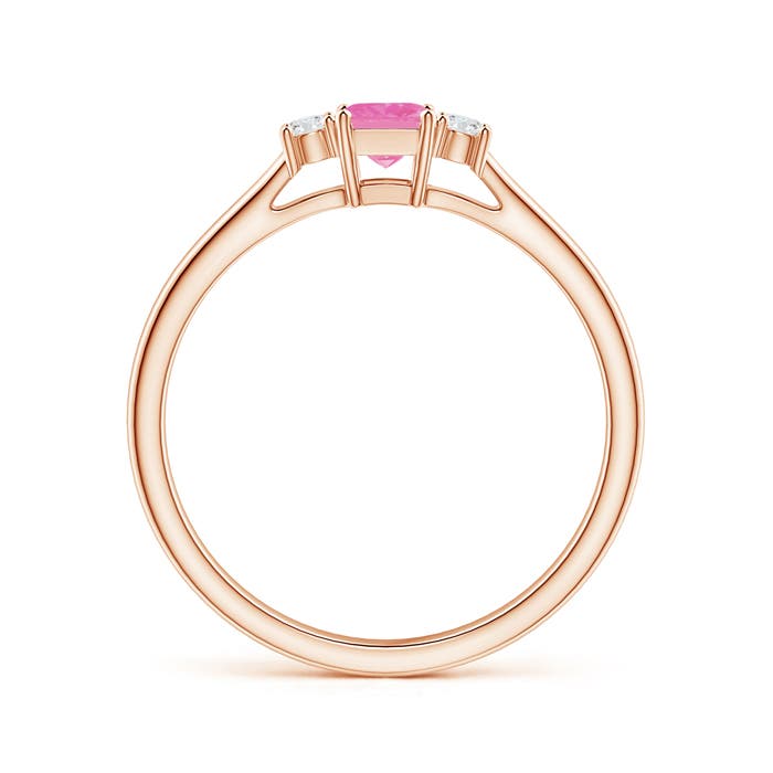 AA - Pink Sapphire / 0.37 CT / 14 KT Rose Gold