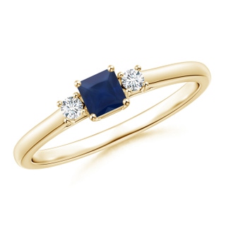 Square A Blue Sapphire