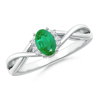 Oval AA Emerald