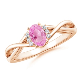 Oval A Pink Sapphire