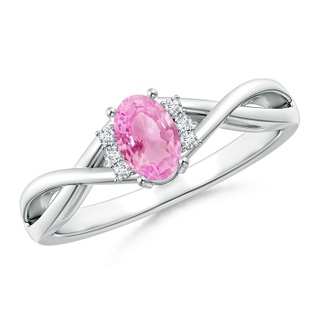 Oval A Pink Sapphire