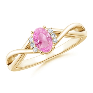Oval A Pink Sapphire