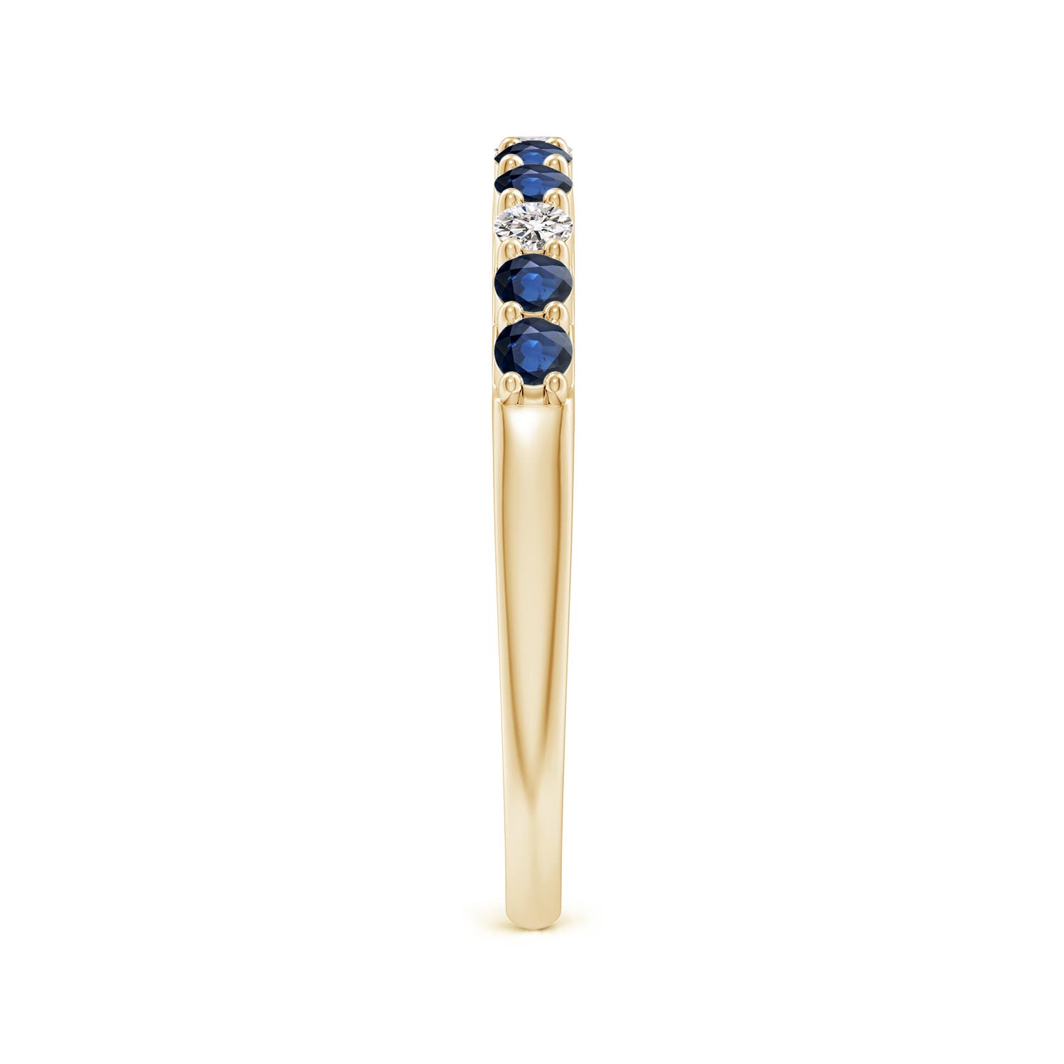 AA - Blue Sapphire / 0.51 CT / 14 KT Yellow Gold