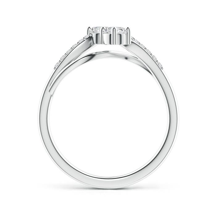 H, SI2 / 0.42 CT / 14 KT White Gold