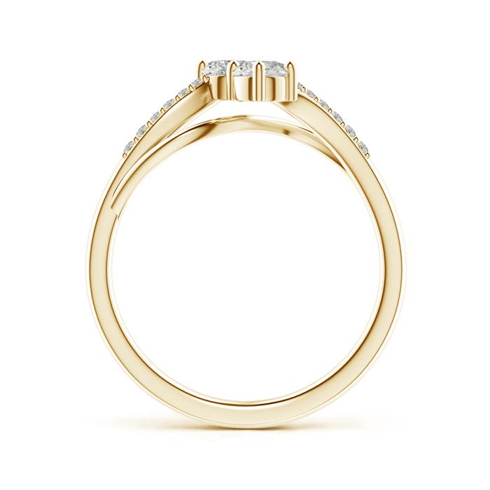 K, I3 / 0.42 CT / 14 KT Yellow Gold