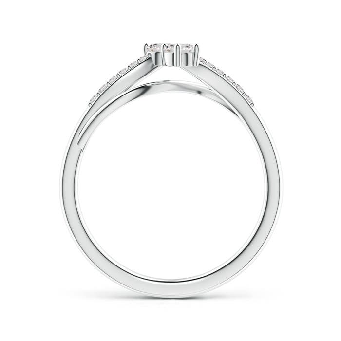 I-J, I1-I2 / 0.27 CT / 14 KT White Gold