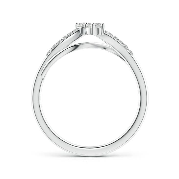 K, I3 / 0.27 CT / 14 KT White Gold