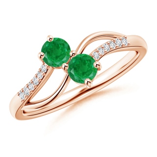 Round AA Emerald