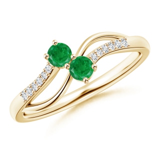 Round AA Emerald