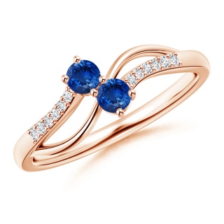 Round AAA Blue Sapphire