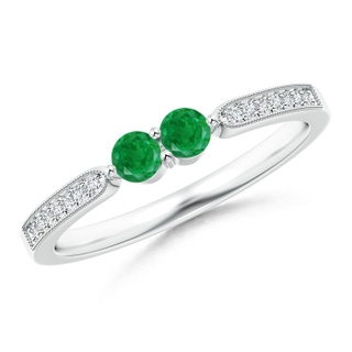 Round AA Emerald