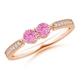 Round A Pink Sapphire
