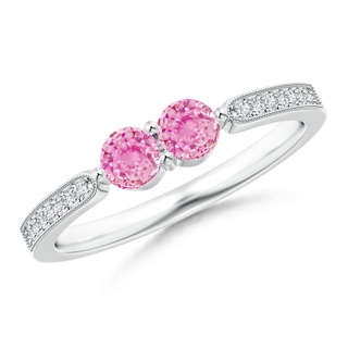 Round A Pink Sapphire