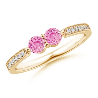 Round A Pink Sapphire