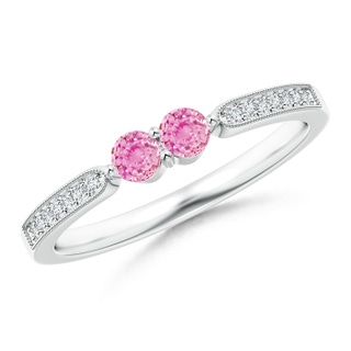 Round A Pink Sapphire