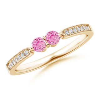 Round A Pink Sapphire