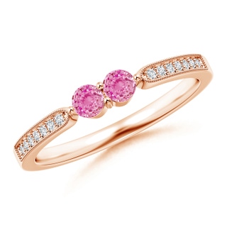 Round AA Pink Sapphire