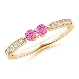 Round AA Pink Sapphire
