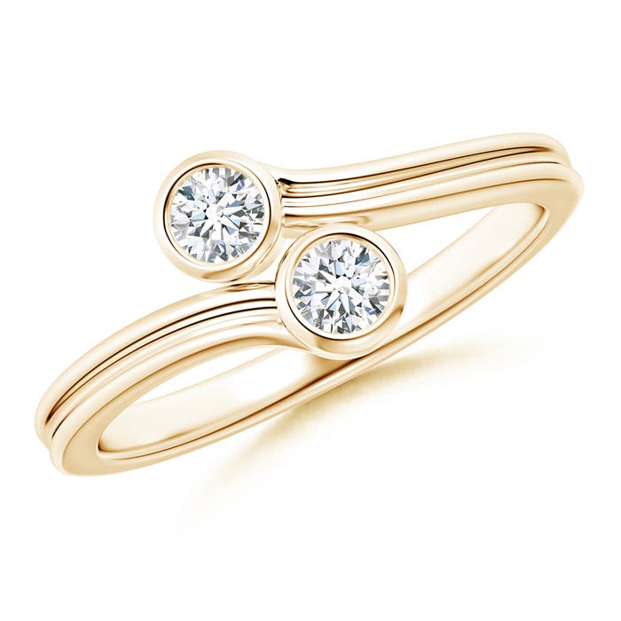 G, VS2 / 0.25 CT / 14 KT Yellow Gold