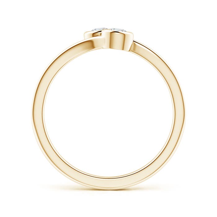 G, VS2 / 0.25 CT / 14 KT Yellow Gold