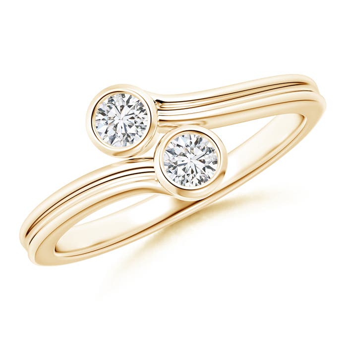 H, SI2 / 0.25 CT / 14 KT Yellow Gold