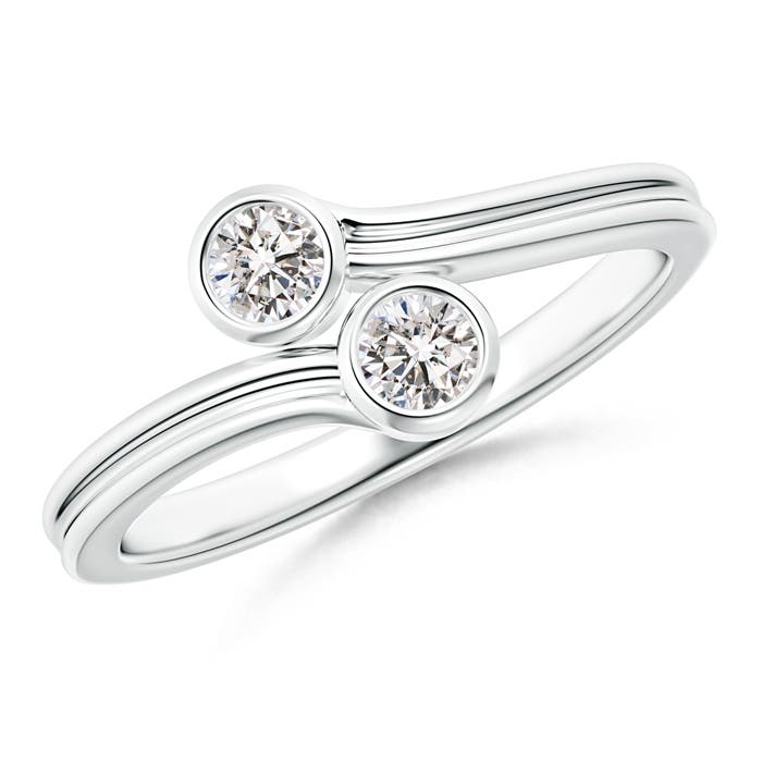 I-J, I1-I2 / 0.25 CT / 14 KT White Gold