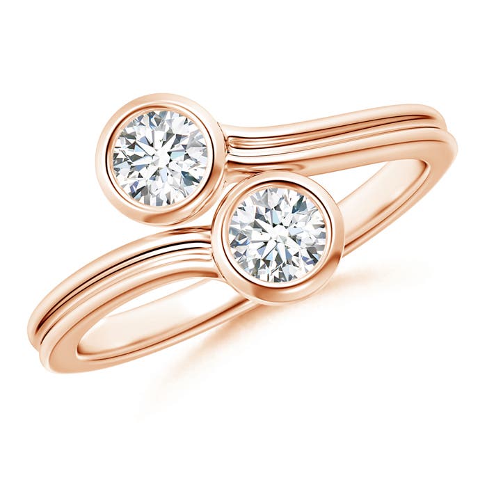 G, VS2 / 0.5 CT / 14 KT Rose Gold