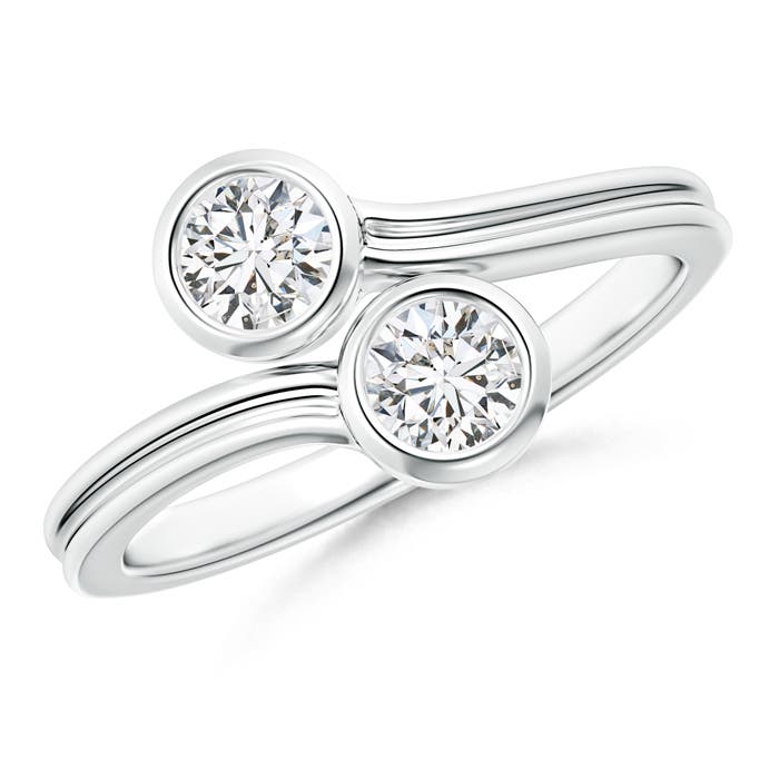 H, SI2 / 0.5 CT / 14 KT White Gold