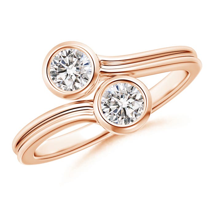 I-J, I1-I2 / 0.5 CT / 14 KT Rose Gold