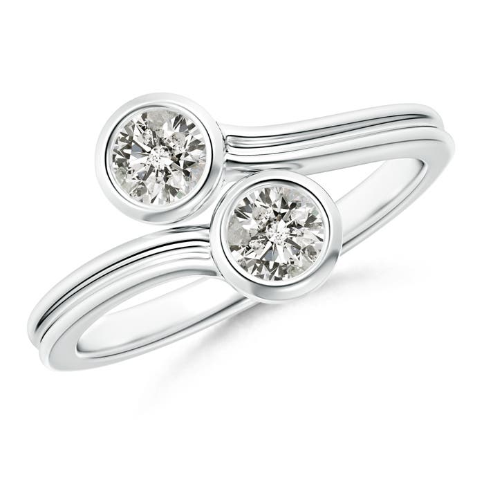 K, I3 / 0.5 CT / 14 KT White Gold