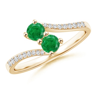 Round AA Emerald