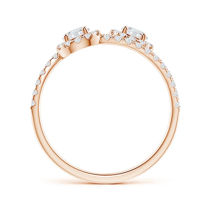 G, VS2 / 0.73 CT / 14 KT Rose Gold