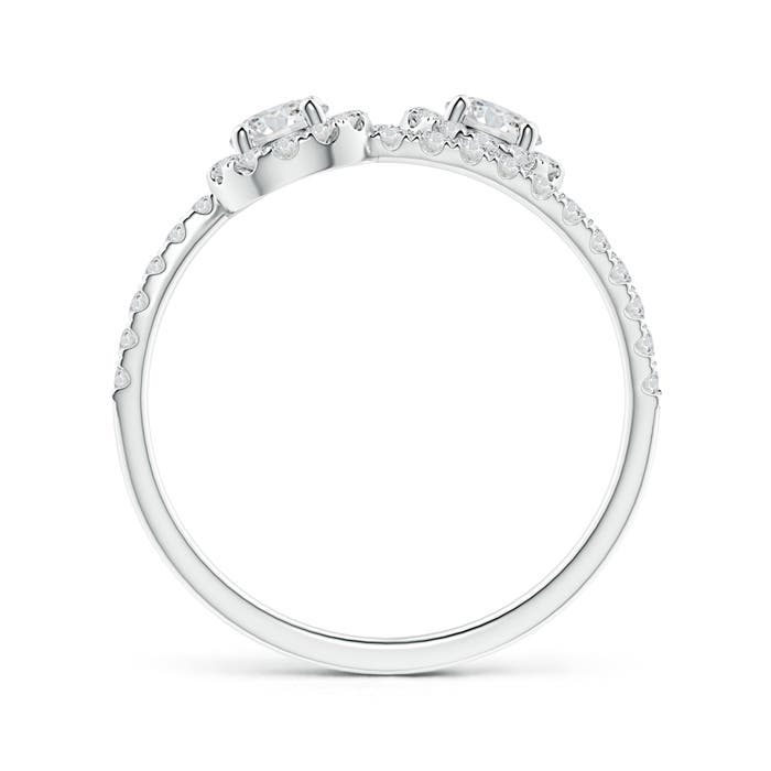 H, SI2 / 0.73 CT / 14 KT White Gold