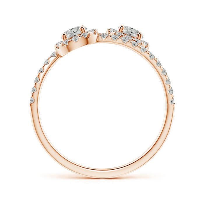 K, I3 / 0.73 CT / 14 KT Rose Gold