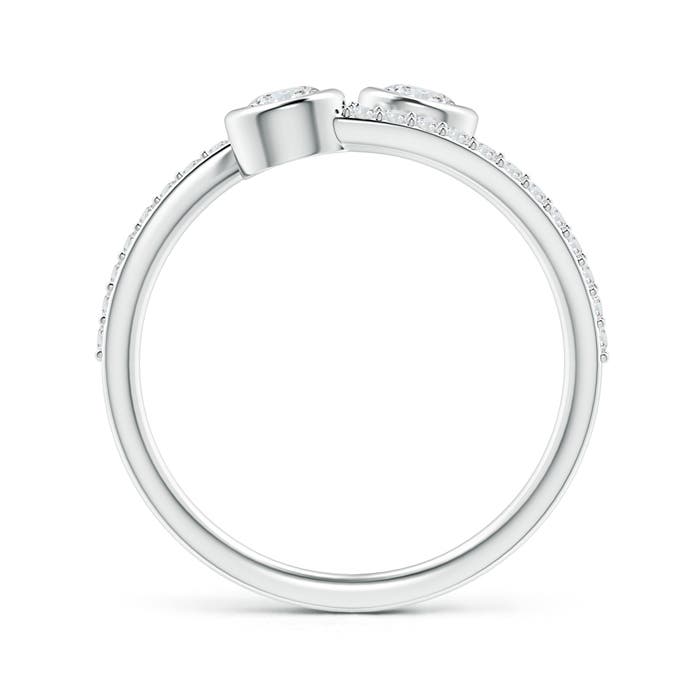 F-G, VS / 0.55 CT / 14 KT White Gold