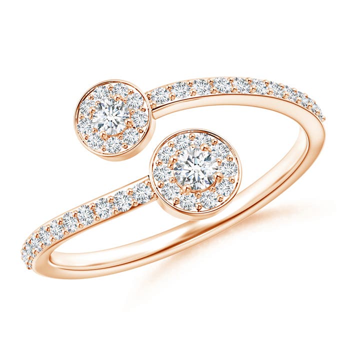 G, VS2 / 0.39 CT / 14 KT Rose Gold