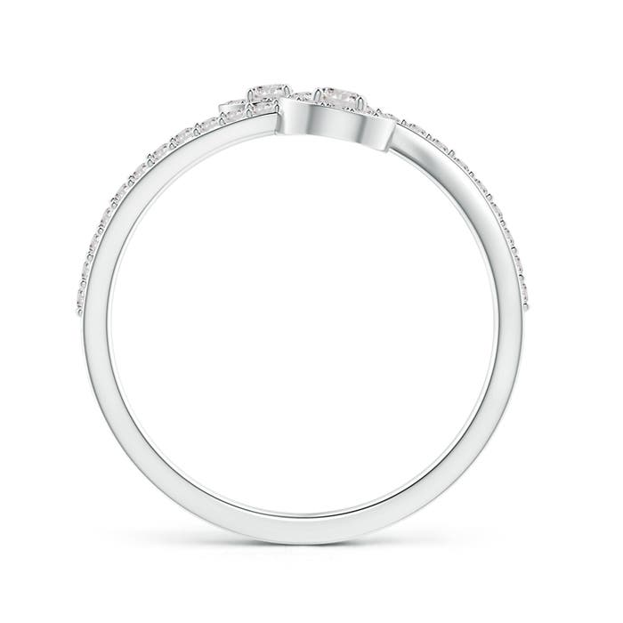 I-J, I1-I2 / 0.39 CT / 14 KT White Gold