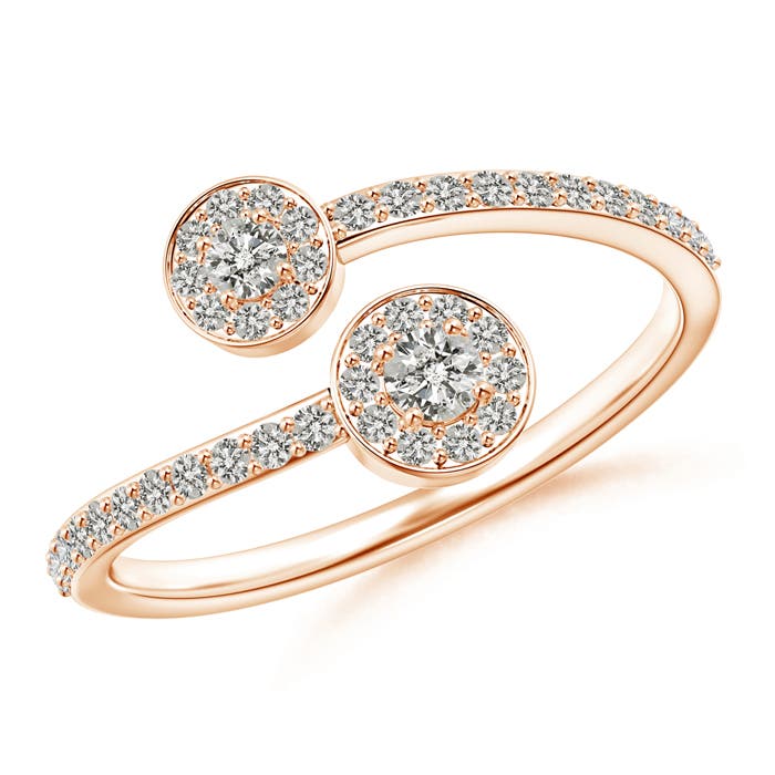 K, I3 / 0.39 CT / 14 KT Rose Gold