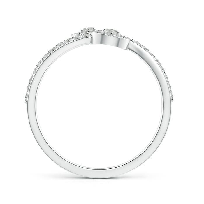 K, I3 / 0.39 CT / 14 KT White Gold