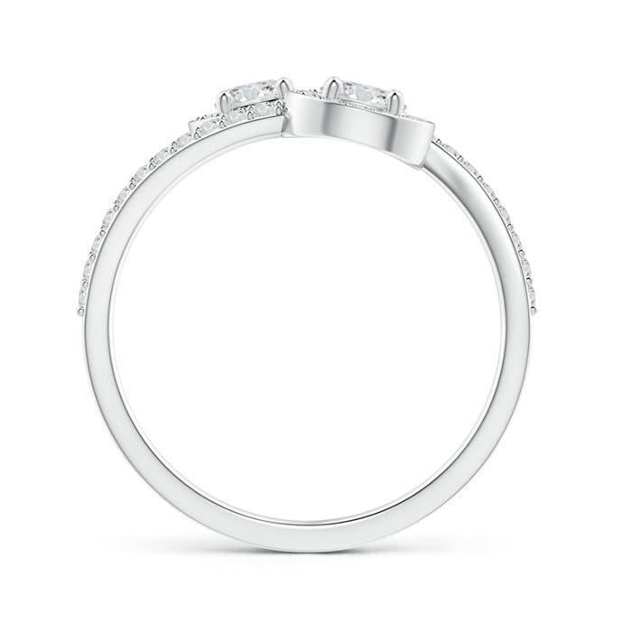 H, SI2 / 0.71 CT / 14 KT White Gold