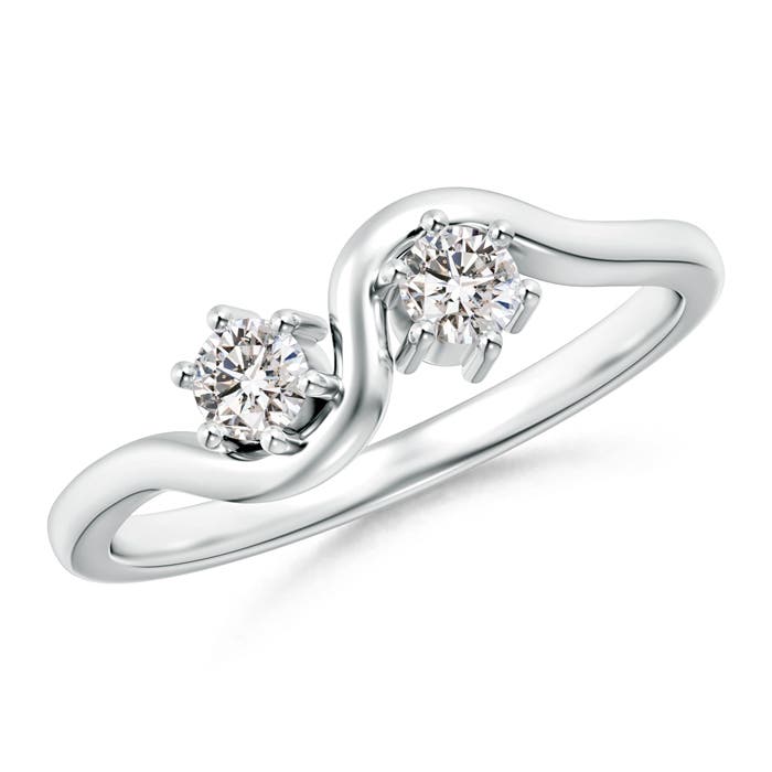 I-J, I1-I2 / 0.25 CT / 14 KT White Gold