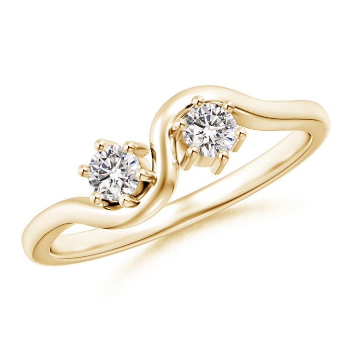 I-J, I1-I2 / 0.25 CT / 14 KT Yellow Gold