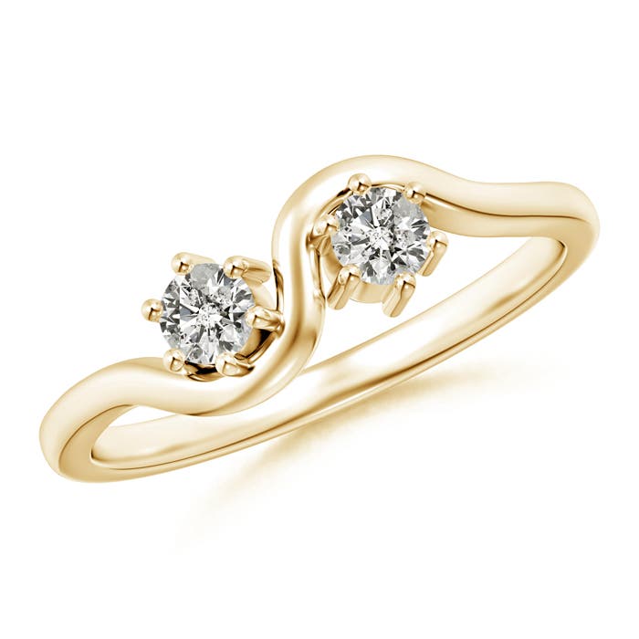 K, I3 / 0.25 CT / 14 KT Yellow Gold