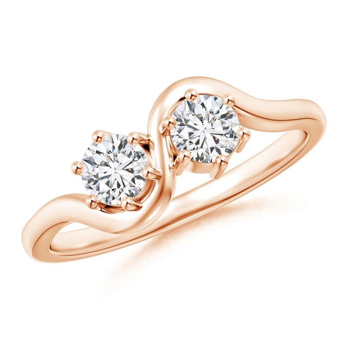 H, SI2 / 0.5 CT / 14 KT Rose Gold