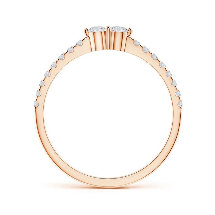 H, SI2 / 0.29 CT / 14 KT Rose Gold