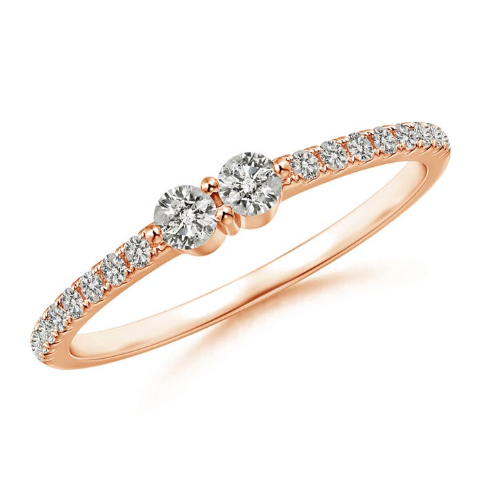 K, I3 / 0.29 CT / 14 KT Rose Gold