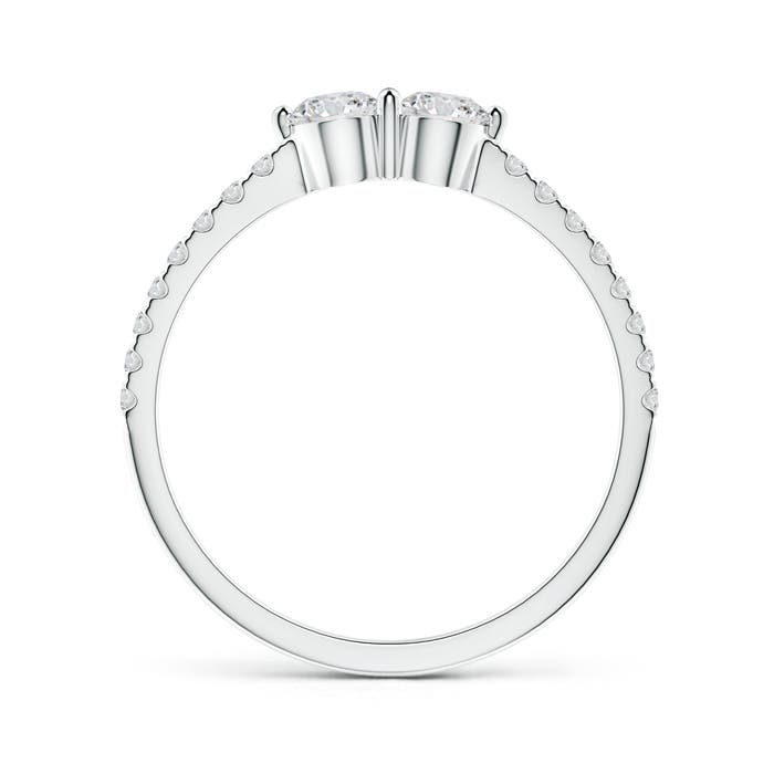 H, SI2 / 0.5 CT / 14 KT White Gold