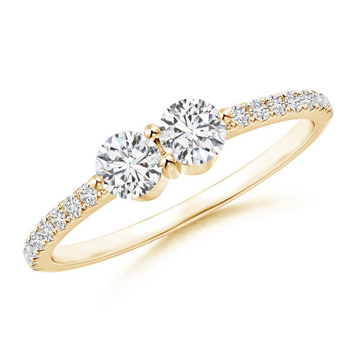 H, SI2 / 0.5 CT / 14 KT Yellow Gold